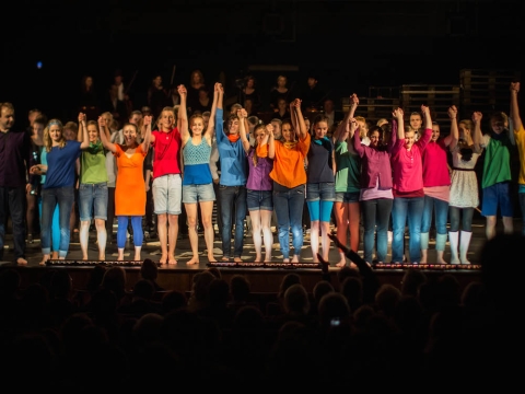 Premiere Jugendprojekt Heimat @ Kulturhaus Bitterfeld-Wolfen - © David Ortmann